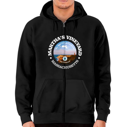 Martha's Vineyard (C) - Marthas Vineyard - Zip Hoodies
