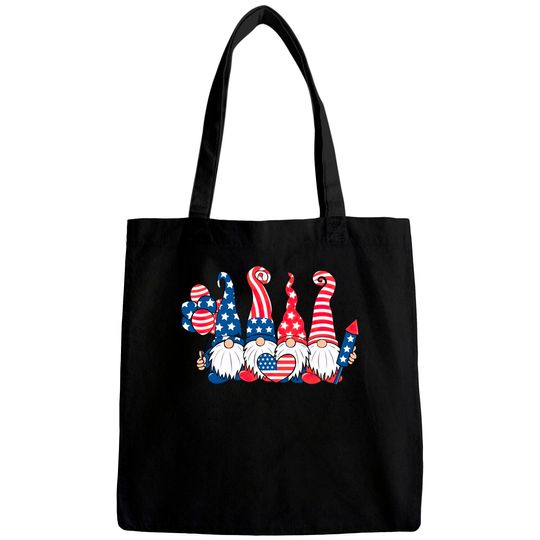 4th of July Gnome Bags, 4th of July Bags, Gnome Bags, Patriotic Bags