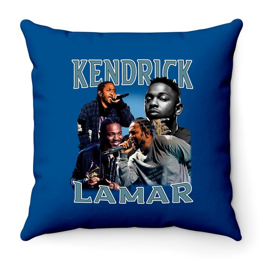 Vintage Kendrick Lamar Throw Pillows, Kendrick Lamar Throw Pillows, Kendrick Tour 2022 Throw Pillows, Mr. Morale & The High Steppers, Vintage 90s 80s Bootleg Throw Pillows