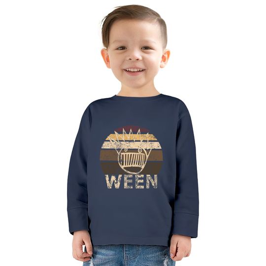 WEEN Vintage Retro Distressed Boognish - Ween -  Kids Long Sleeve T-Shirts