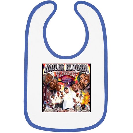 Baller Blockin Splash Money Bibs, Baller Blockin Bib