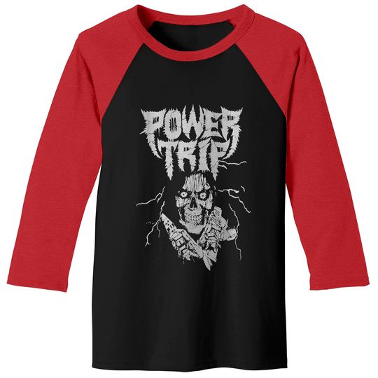 Discover Power Trip Thrash Crossover Punk Top Gift Baseball Tees