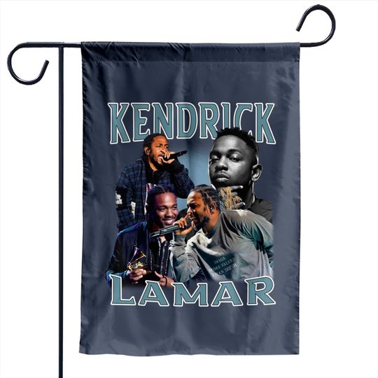 Vintage Kendrick Lamar Garden Flags, Kendrick Lamar Garden Flags, Kendrick Tour 2022 Garden Flags, Mr. Morale & The High Steppers, Vintage 90s 80s Bootleg Garden Flags