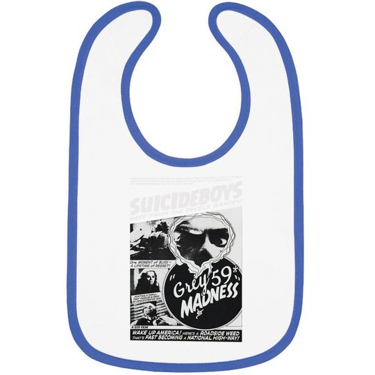 Suicideboys, Suicideboys Bib, Vintage Suicideboy Bibs, Bib Suicideboys Rapper