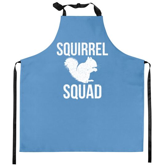 Discover Squirrel squad Kitchen Apron Lover Animal Squirrels Kitchen Aprons