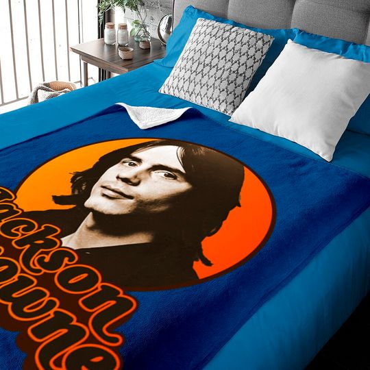 Discover Jackson Browne ))(( Retro 70s Singer Songwriter Tribute - Jackson Browne - Baby Blankets