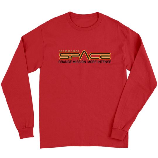 Epcot Mission Space Orange More Intense - Mission Space - Long Sleeves
