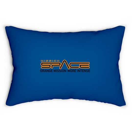 Discover Epcot Mission Space Orange More Intense - Mission Space - Lumbar Pillows