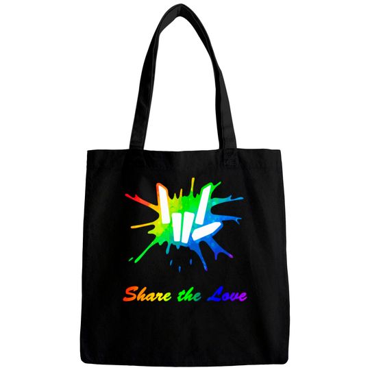 Discover Share Love For Kids And Youth Beautiful Gift Tee Bags