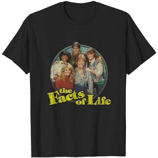 Discover The Facts of Life 1979 - 80s Tv - T-Shirt