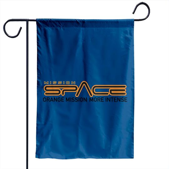 Epcot Mission Space Orange More Intense - Mission Space - Garden Flags
