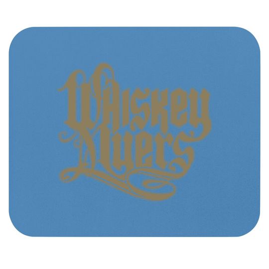 WHISKEY MYERS BROWN LOGO Mouse Pads