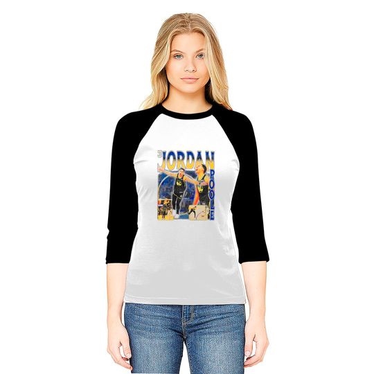 Jordan Poole Vintage Baseball Tees