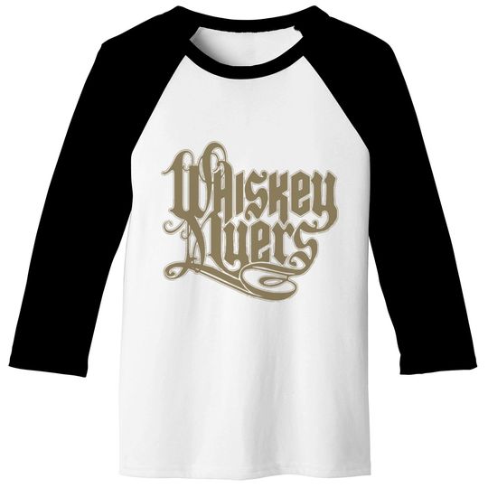WHISKEY MYERS BROWN LOGO Baseball Tees