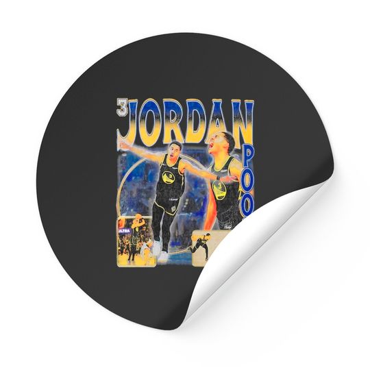 Jordan Poole Vintage Stickers