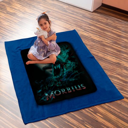 Morbius 2022 Baby Blankets, Morbius New Movie Baby Blankets Marvel Baby Blankets