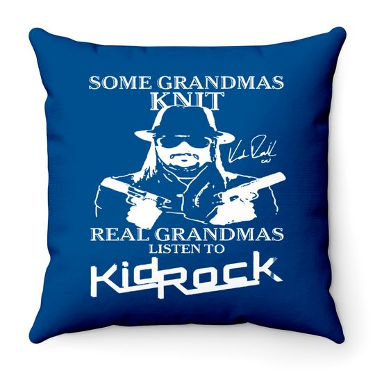 Kid Rock Throw Pillows