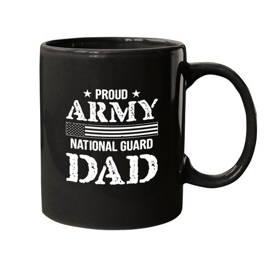 Proud Army National Guard Dad - Proud Army National Guard Dad - Mugs