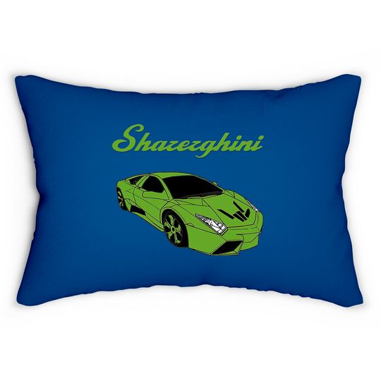 sharerghini, sharerghini merch,sharerghini Green rainbow - Sharerghini Green - Lumbar Pillows