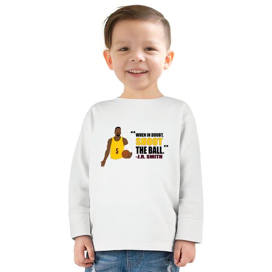 J.R. Smith Quote - Jr Smith -  Kids Long Sleeve T-Shirts