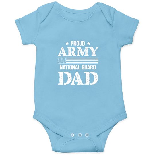 Proud Army National Guard Dad - Proud Army National Guard Dad - Onesies