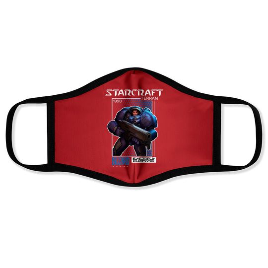 TERRAN 1 - Starcraft - Face Masks