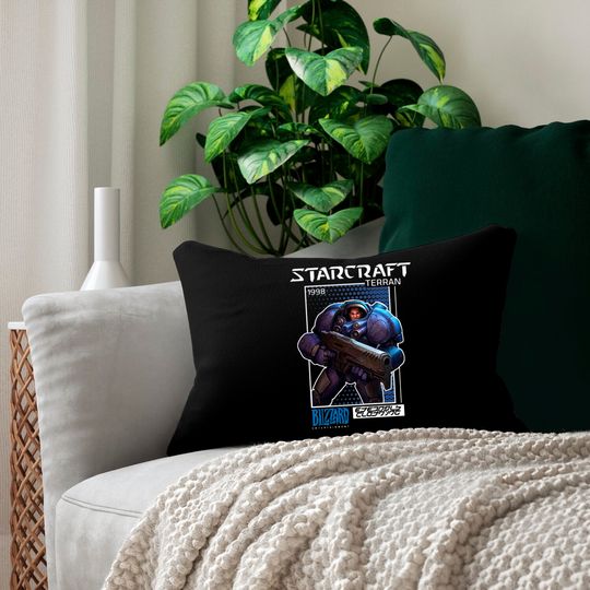 TERRAN 1 - Starcraft - Lumbar Pillows