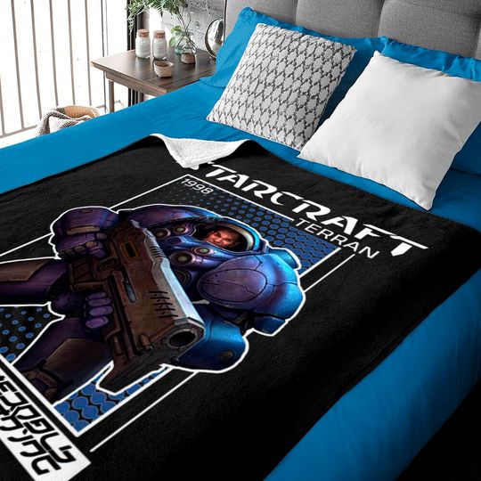 TERRAN 1 - Starcraft - Baby Blankets