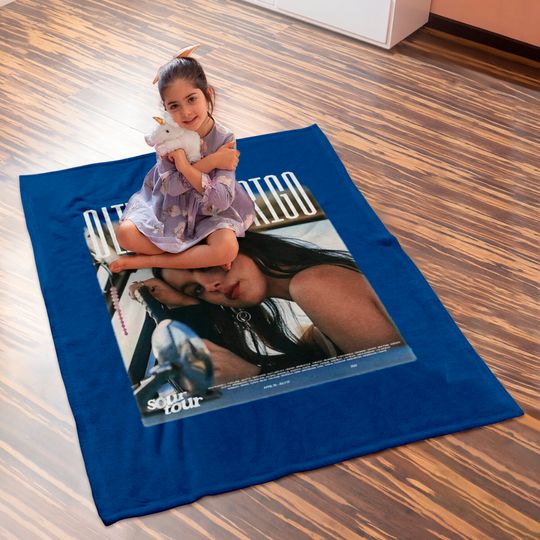 Meet Olivia Rodrigo, Olivia Rodrigo Vintage Baby Blankets