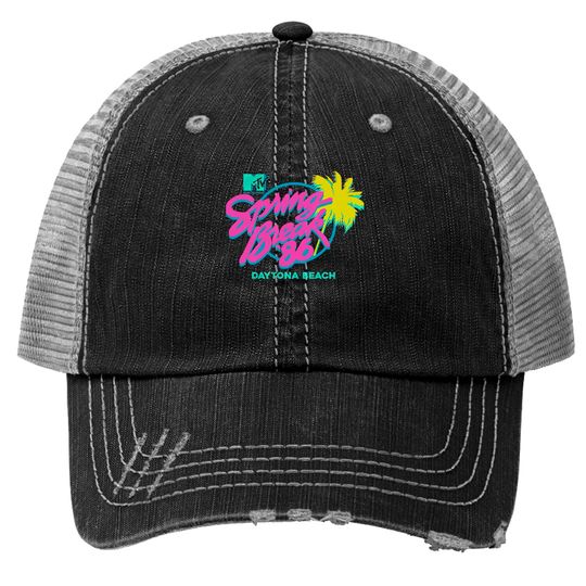 MTV Spring Break Daytona Beach Trucker Hats Unisex Adult Trucker Hats
