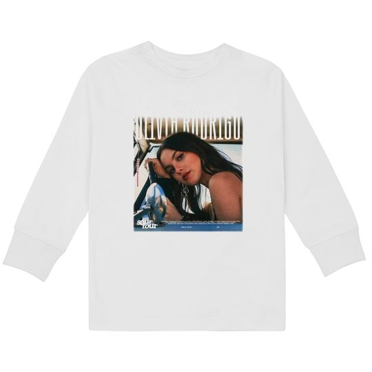 Meet Olivia Rodrigo, Olivia Rodrigo Vintage  Kids Long Sleeve T-Shirts