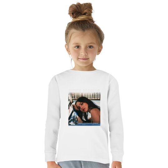 Meet Olivia Rodrigo, Olivia Rodrigo Vintage  Kids Long Sleeve T-Shirts