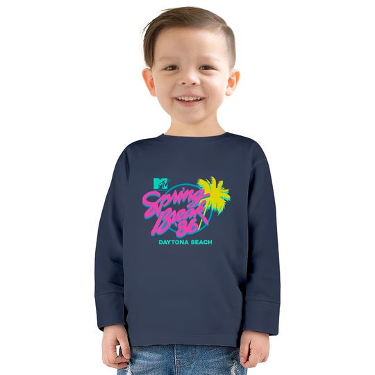 MTV Spring Break Daytona Beach  Kids Long Sleeve T-Shirts Unisex Adult  Kids Long Sleeve T-Shirts
