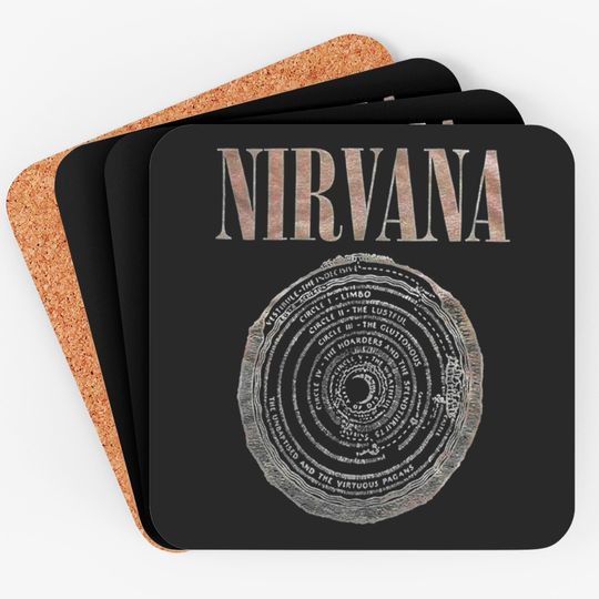 Discover Nirvana Unisex Coasters: Vestibule