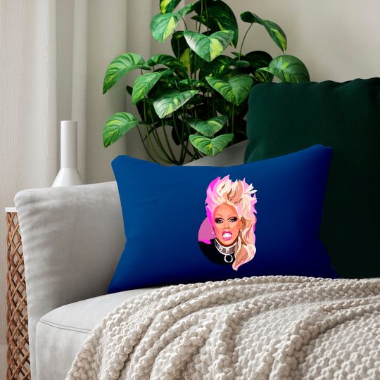Rupaul - Drag Queen - Lumbar Pillows