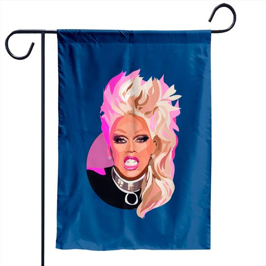 Rupaul - Drag Queen - Garden Flags