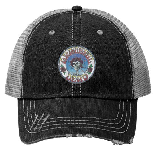 Grateful Dead Skull and Roses Trucker Hats