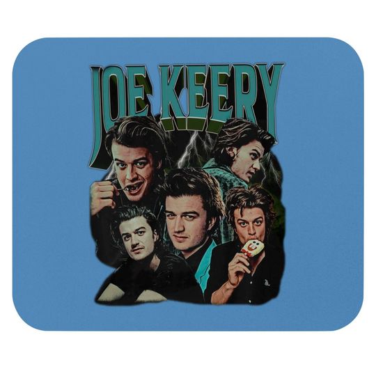 Joe Keery Mouse Pad Chris Vintage 90's Graphic Mouse Pads Kurt Kunkle Keys