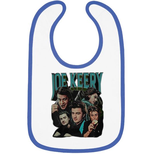 Joe Keery Bib Chris Vintage 90's Graphic Bibs Kurt Kunkle Keys