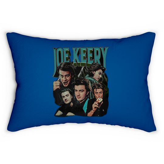 Discover Joe Keery Lumbar Pillow Chris Vintage 90's Graphic Lumbar Pillows Kurt Kunkle Keys