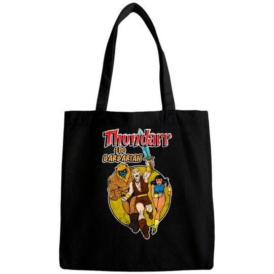 Distressed Thundarr the barbarian - Thundarr The Barbarian - Bags