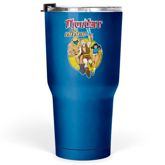 Distressed Thundarr the barbarian - Thundarr The Barbarian - Tumblers 30 oz