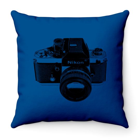Discover Nikon - Camera Lover - Throw Pillows