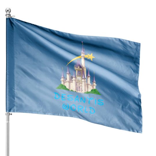 Ron Desantis Not Woke Funny Conservative House Flags