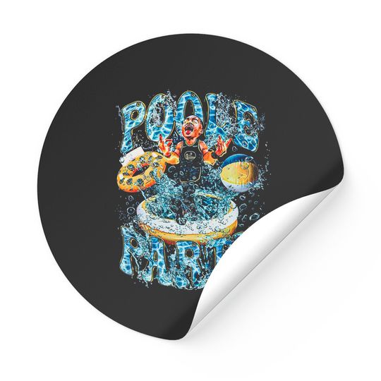 Discover Jordan Poole Party Stickers, Jordan Poole Vintage Sticker, Jordan Poole 90s Bootleg Sticker