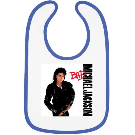 Michael Jackson Bad Album Smooth Criminal 1 Bibs
