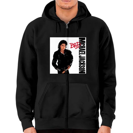 Michael Jackson Bad Album Smooth Criminal 1 Zip Hoodies