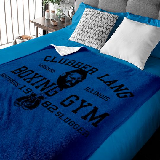 Clubber Lang Workout Gear Worn - Clubber Lang - Baby Blankets