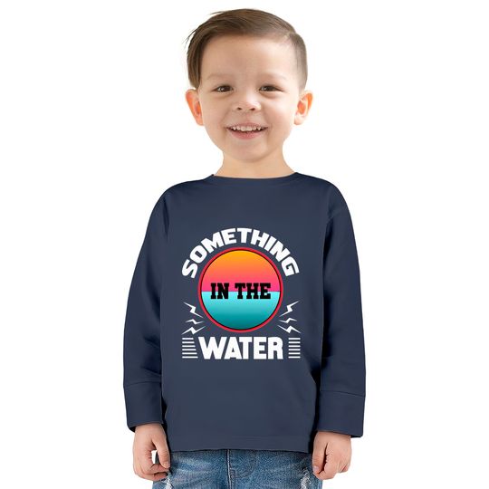 Something In The Water Music Festival T Shirt  Kids Long Sleeve T-Shirts