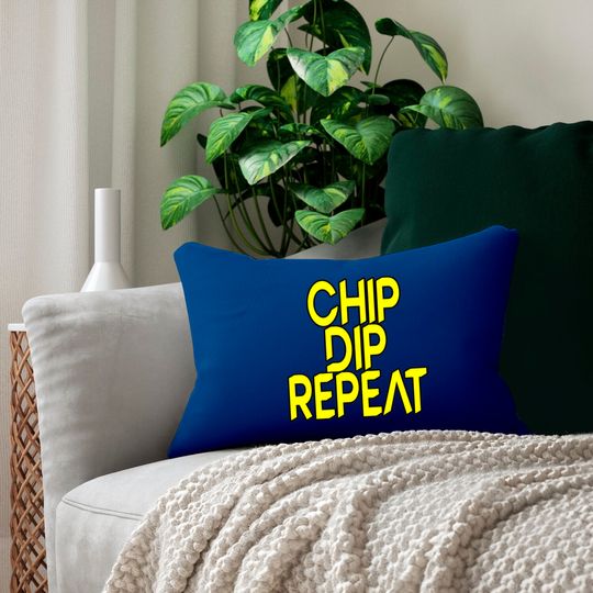 Chip Dip Repeat 5 Lumbar Pillows
